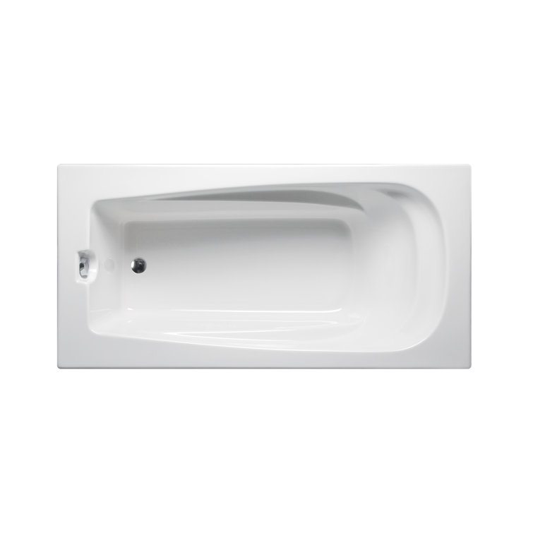 Malibu Home Fairfield 60" x 32" Drop In/Undermount Whirlpool Acrylic